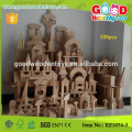 508pcs Big Size Nature Color Wooden Kindergarten Block